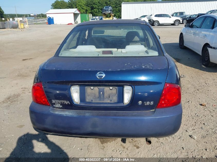 2005 Nissan Sentra 1.8S VIN: 3N1CB51D15L456107 Lot: 40302337