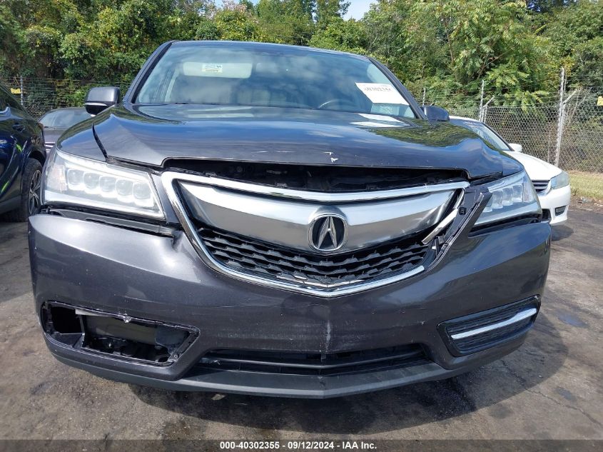 2014 Acura Mdx Technology Package VIN: 5FRYD4H48EB042736 Lot: 40302355