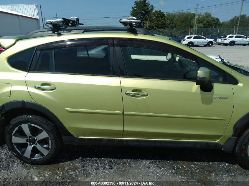 JF2GPBCC2EH223288 2014 Subaru Xv Crosstrek Hybrid 2.0I