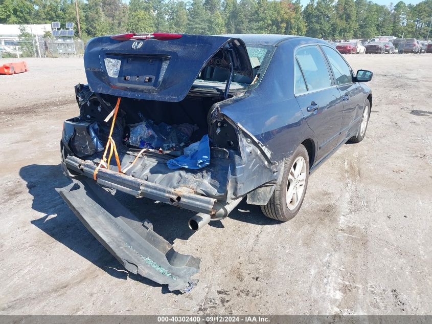 2006 Honda Accord 2.4 Ex VIN: 1HGCM56706A156496 Lot: 40302400