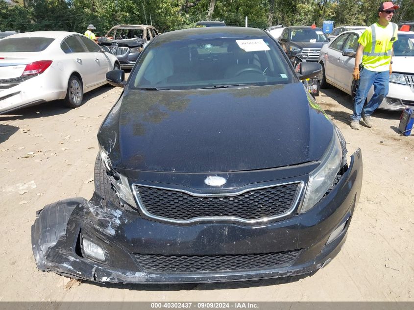 2014 Kia Optima Lx VIN: 5XXGM4A7XEG277878 Lot: 40302437