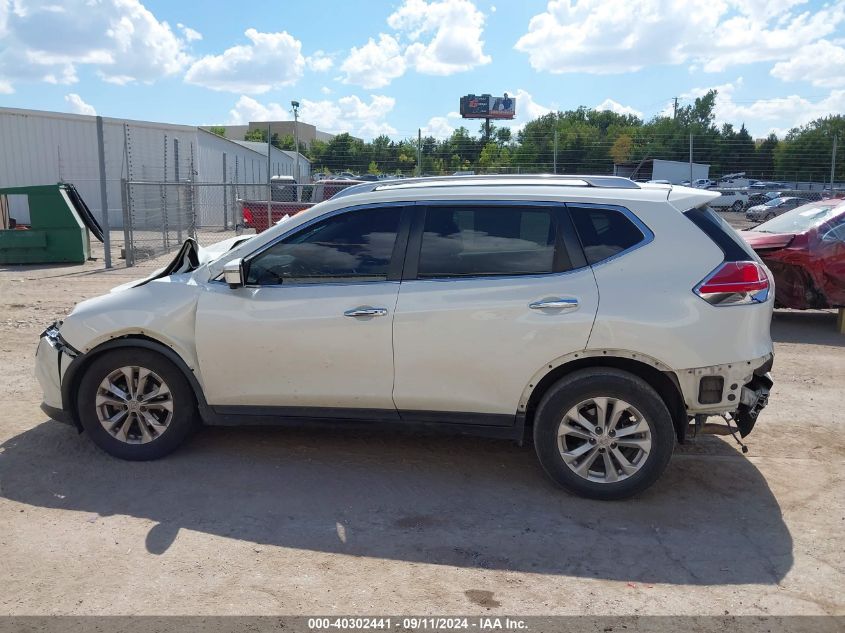 2016 Nissan Rogue S/Sl/Sv VIN: KNMAT2MVXGP670766 Lot: 40302441