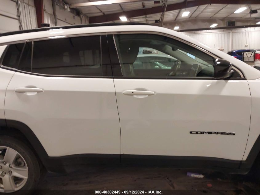 2022 Jeep Compass Latitude 4X4 VIN: 3C4NJDBB7NT132398 Lot: 40302449