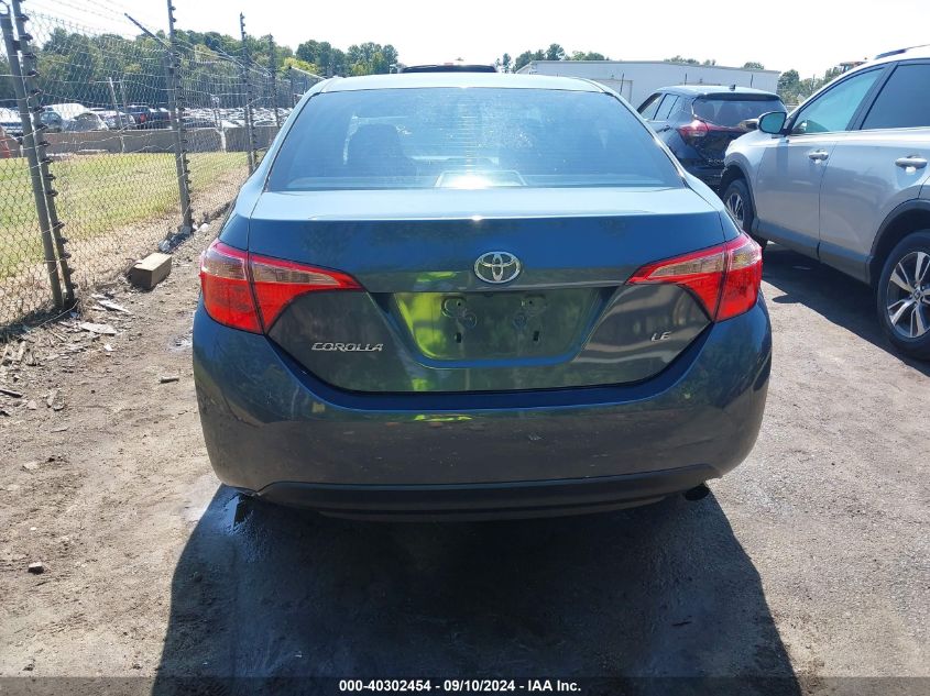 2017 Toyota Corolla Le VIN: 5YFBURHE2HP705112 Lot: 40302454