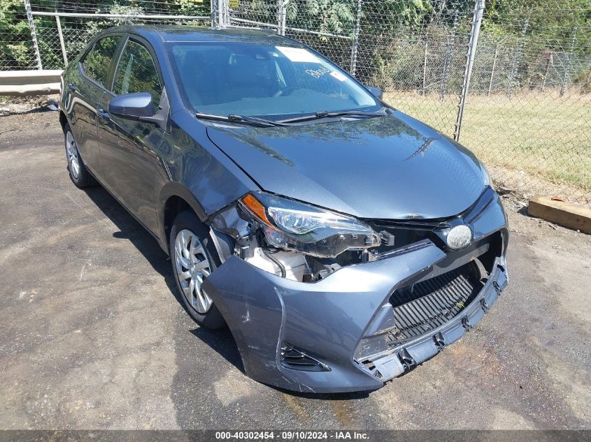 2017 Toyota Corolla Le VIN: 5YFBURHE2HP705112 Lot: 40302454