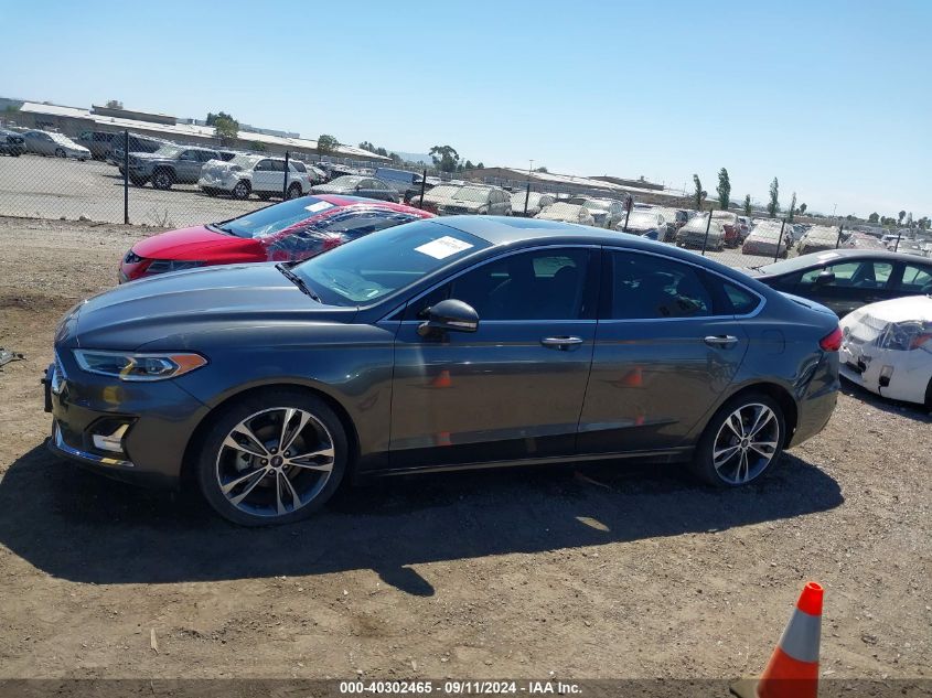 2020 Ford Fusion Titanium VIN: 3FA6P0D9XLR173601 Lot: 40302465