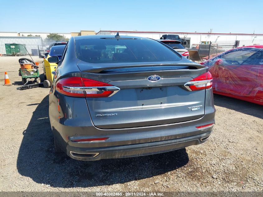 2020 Ford Fusion Titanium VIN: 3FA6P0D9XLR173601 Lot: 40302465