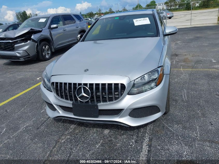 2018 Mercedes-Benz C 300 VIN: 55SWF4JB4JU267661 Lot: 40302466