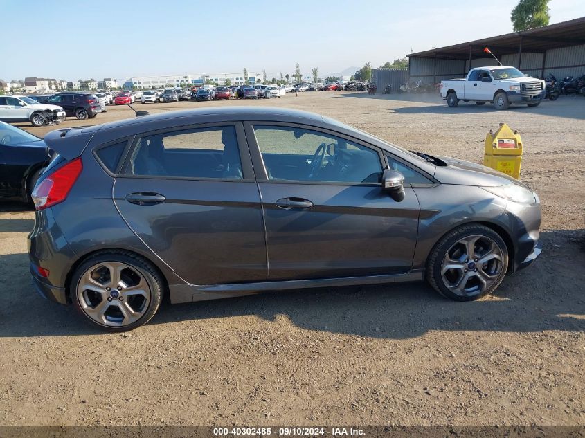 2018 Ford Fiesta St VIN: 3FADP4GX9JM117345 Lot: 40302485