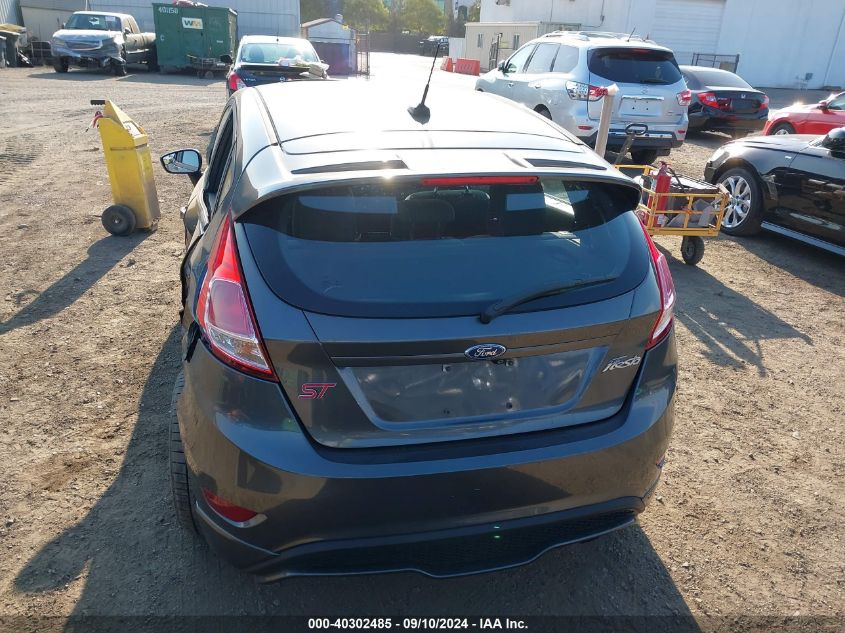 2018 Ford Fiesta St VIN: 3FADP4GX9JM117345 Lot: 40302485