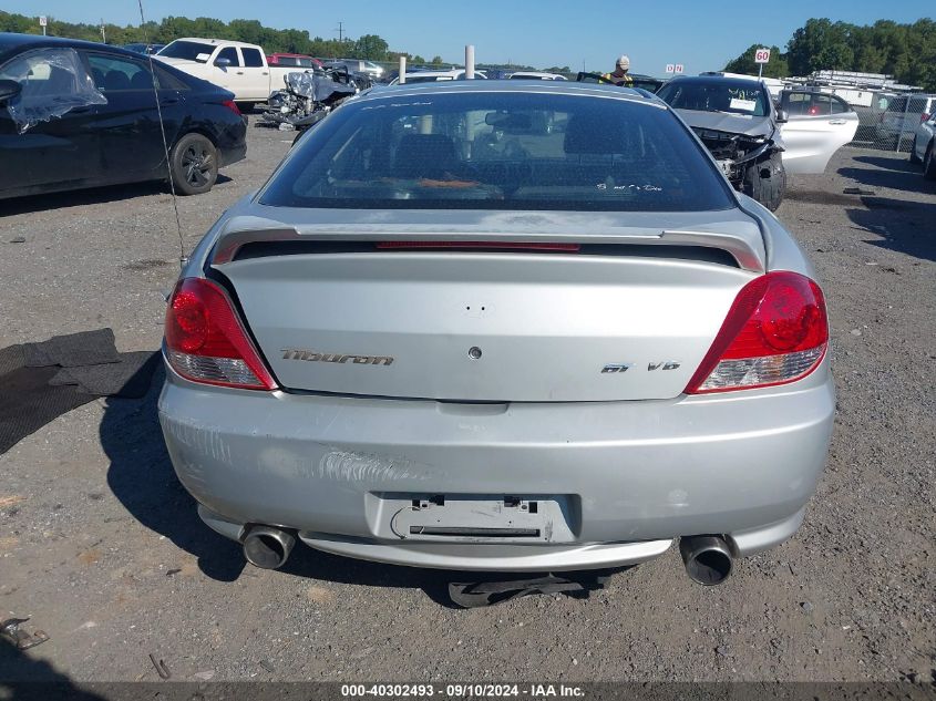 2006 Hyundai Tiburon Gt/Se/Gt Limited VIN: KMHHN65FX6U20394 Lot: 40302493