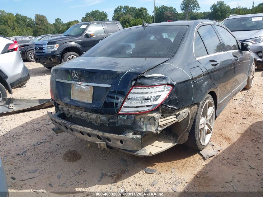 2012 Mercedes-Benz C 250 VIN: WDDGF4HB2CR238934 Lot: 40302507