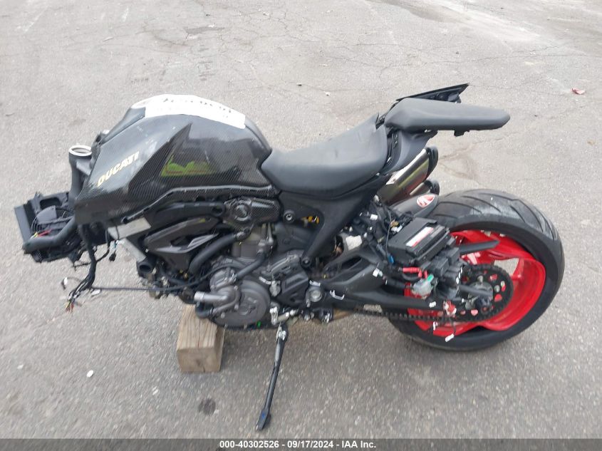 2024 Ducati Monster VIN: ZDMMAMDTXRB009546 Lot: 40302526