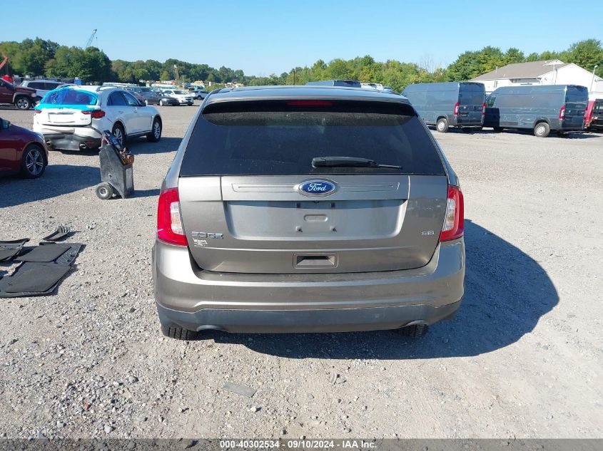 2013 Ford Edge Sel VIN: 2FMDK3JC9DBE36075 Lot: 40302534