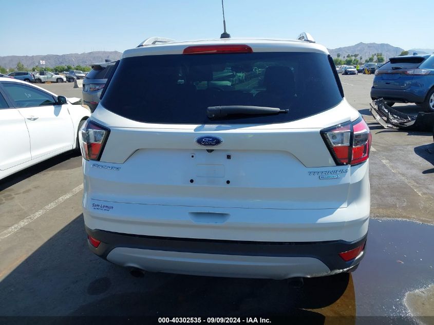 2017 Ford Escape Titanium VIN: 1FMCU0JDXHUC20443 Lot: 40302535