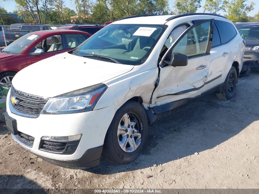 2015 Chevrolet Traverse Ls VIN: 1GNKRFED3FJ147520 Lot: 40302541