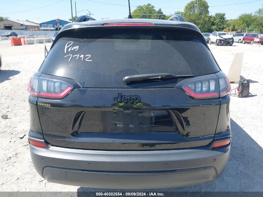 2021 Jeep Cherokee Altitude Fwd VIN: 1C4PJLLB1MD112105 Lot: 40302554