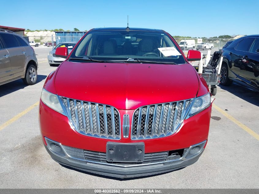 2011 Lincoln Mkx VIN: 2LMDJ6JK0BBJ04863 Lot: 40302562