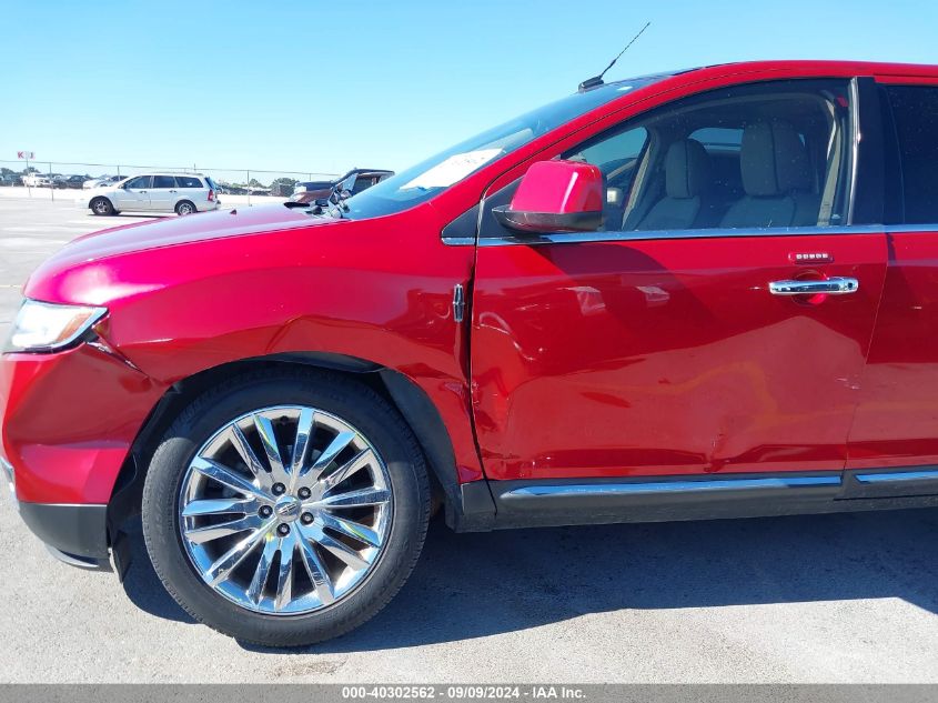 2011 Lincoln Mkx VIN: 2LMDJ6JK0BBJ04863 Lot: 40302562