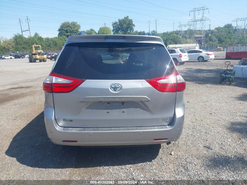 2015 Toyota Sienna Xle 7 Passenger VIN: 5TDDK3DC8FS125531 Lot: 40302563