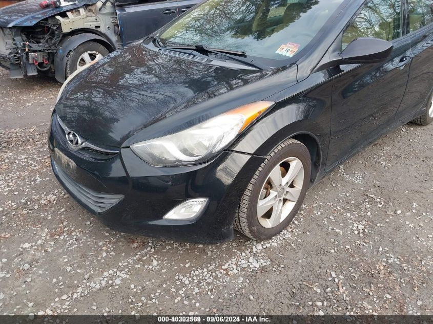 2013 Hyundai Elantra Gls Pzev VIN: 5NPDH4AE0DH410057 Lot: 40302569