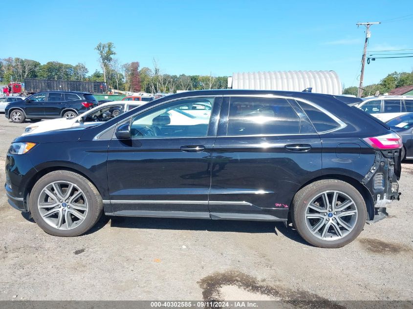 2019 Ford Edge Titanium VIN: 2FMPK4K98KBB44551 Lot: 40302585