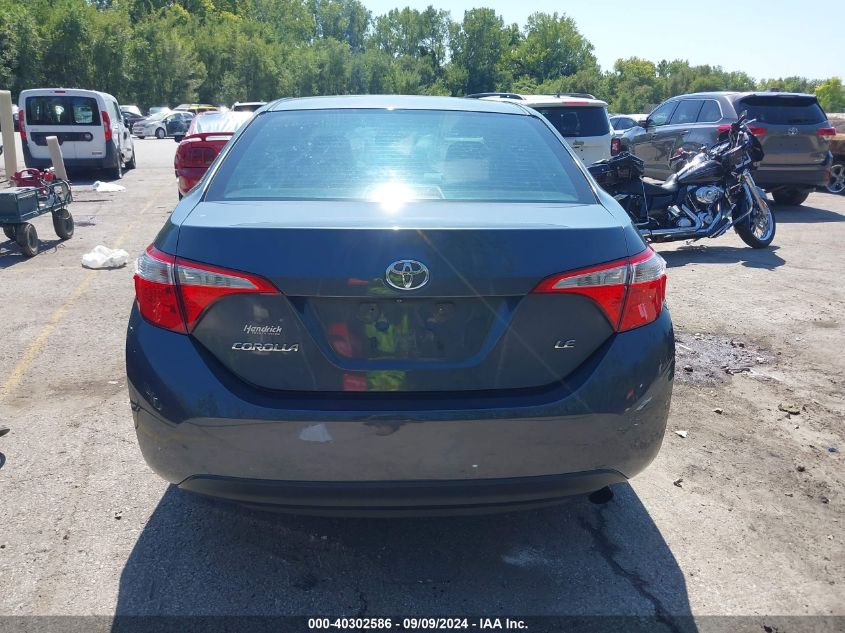 2015 Toyota Corolla Le VIN: 5YFBURHE5FP242752 Lot: 40302586