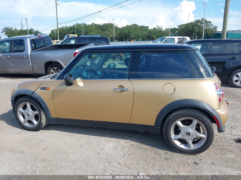 2005 Mini Cooper VIN: WMWRC33595TJ71162 Lot: 40302589