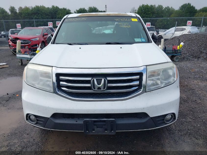 2014 Honda Pilot Ex VIN: 5FNYF4H44EB011351 Lot: 40302605