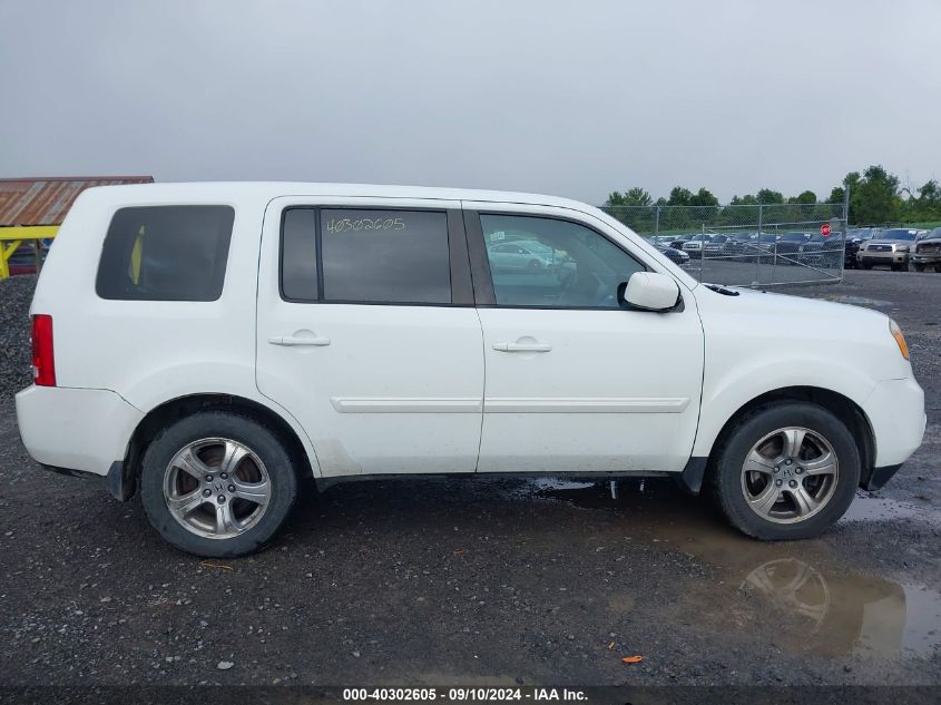 2014 Honda Pilot Ex VIN: 5FNYF4H44EB011351 Lot: 40302605