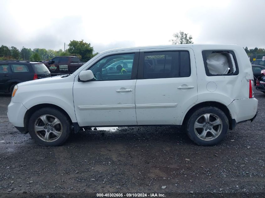 2014 Honda Pilot Ex VIN: 5FNYF4H44EB011351 Lot: 40302605