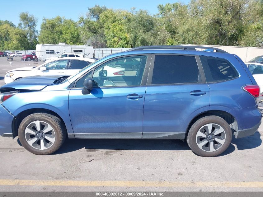 2018 Subaru Forester 2.5I VIN: JF2SJABC4JH530026 Lot: 40302612