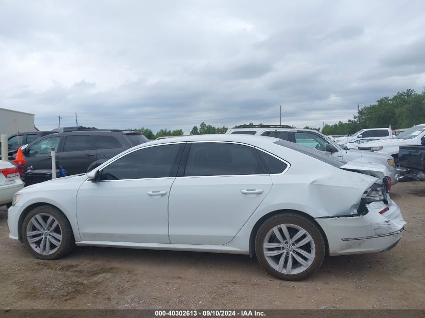 1VWBA7A37JC001456 2018 Volkswagen Passat 2.0T Se