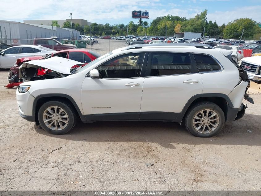 2019 Jeep Cherokee Latitude Fwd VIN: 1C4PJLCB7KD297967 Lot: 40302688