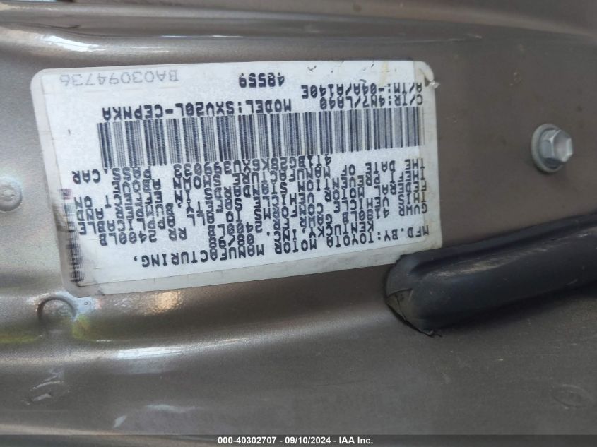 4T1BG28K6XU399033 1999 Toyota Camry Le