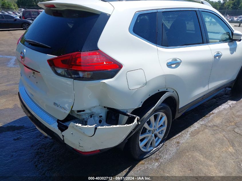 2017 Nissan Rogue Sv VIN: JN8AT2MV6HW272708 Lot: 40302712