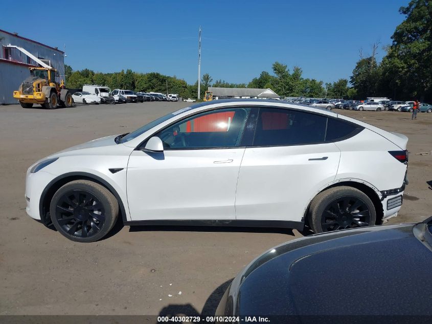 2021 Tesla Model Y VIN: 5YJYGDEE9MF191001 Lot: 40302729