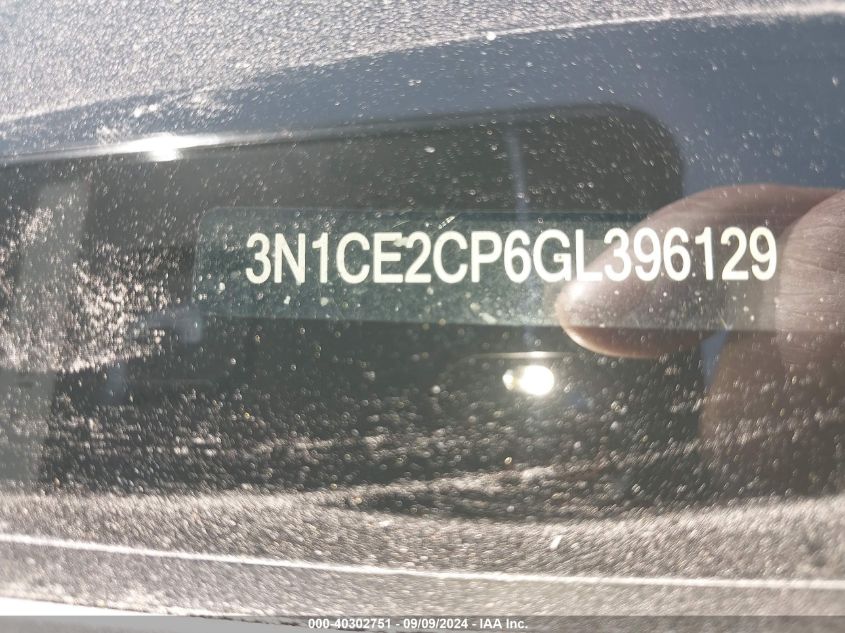 3N1CE2CP6GL396129 2016 Nissan Versa Note S Plus