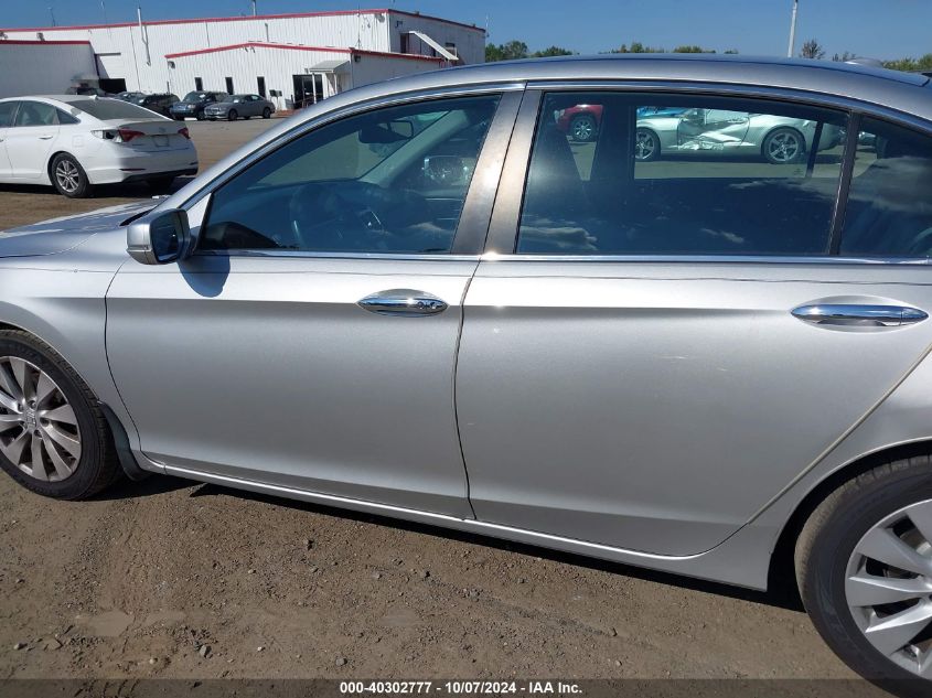 1HGCR2F86EA233007 2014 Honda Accord Ex-L