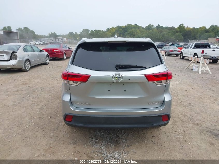 2019 Toyota Highlander Xle VIN: 5TDJZRFH1KS730009 Lot: 40302779