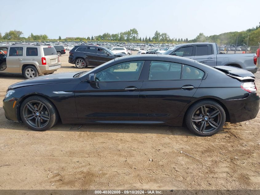 2014 BMW 640I Gran Coupe Xi Gran Coupe VIN: WBA6B8C54ED452587 Lot: 40302805