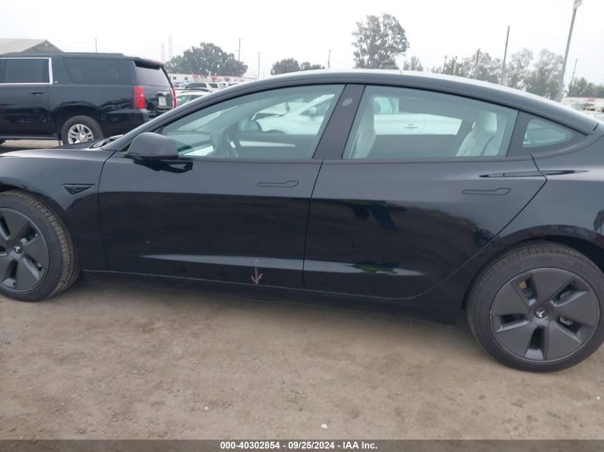 2023 Tesla Model 3 Long Range Dual Motor All-Wheel Drive VIN: 5YJ3E1EB2PF389895 Lot: 40302854