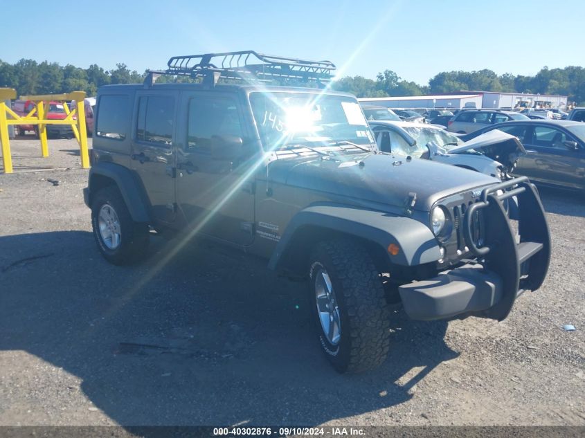 2014 Jeep Wrangler Unlimited Sport VIN: 1C4BJWDG0EL239585 Lot: 40302876