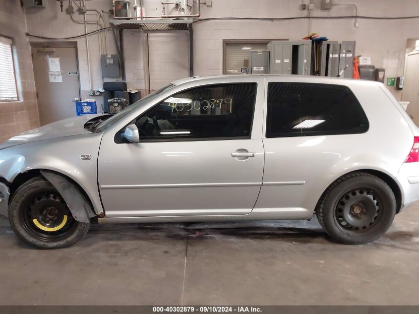 2001 Volkswagen Gti Glx VIN: WVWPG21JX1W184830 Lot: 40302879