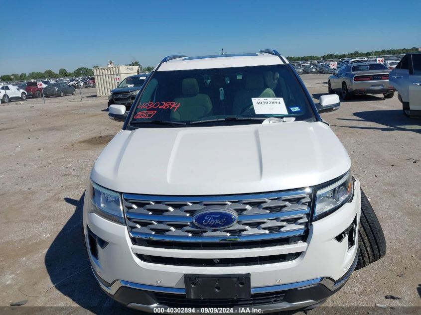 2018 Ford Explorer Limited VIN: 1FM5K7F82JGC69059 Lot: 40302894