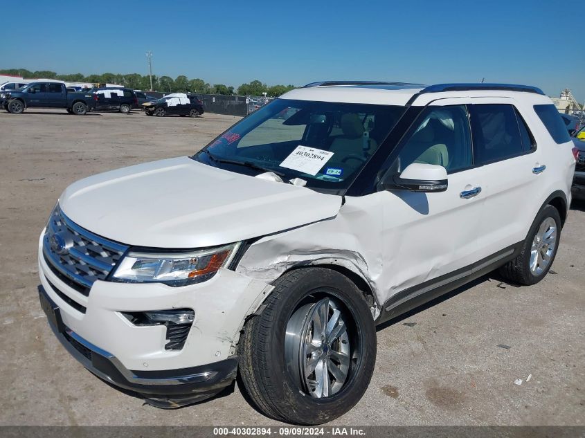 2018 Ford Explorer Limited VIN: 1FM5K7F82JGC69059 Lot: 40302894