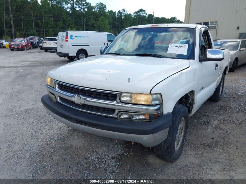 2000 Chevrolet Silverado 1500 Ls VIN: 1GCEK14T5YZ371611 Lot: 40302908