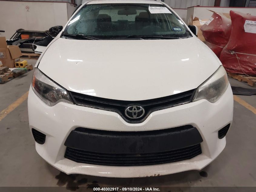 2016 Toyota Corolla Le VIN: 2T1BURHE7GC569901 Lot: 40302917