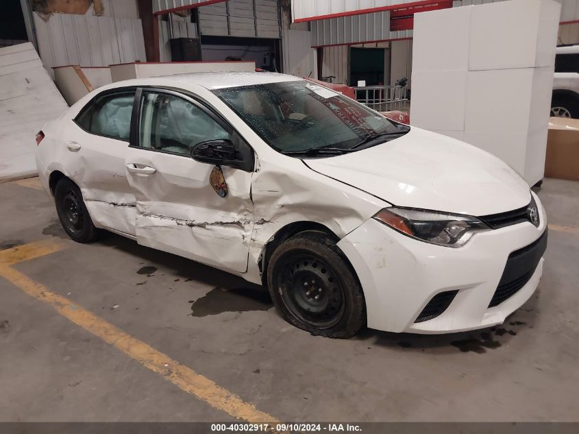 2016 TOYOTA COROLLA LE - 2T1BURHE7GC569901