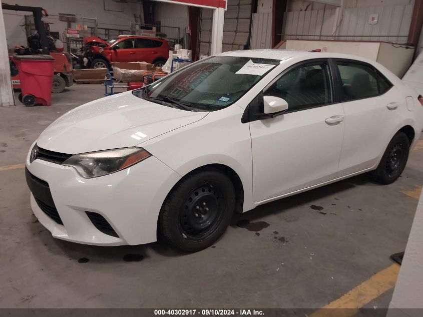 2016 TOYOTA COROLLA LE - 2T1BURHE7GC569901